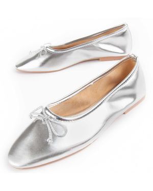 Montevita Ballerina Marlina Zilver - Wit