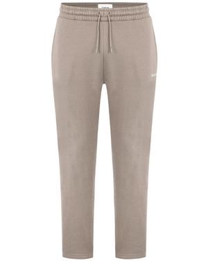Firetrap Fleece Joggers (Light Tan) - Grey