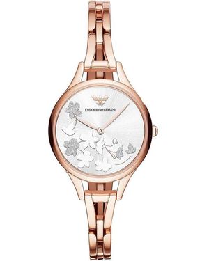 Emporio Armani Ar11108 Watch - Metallic