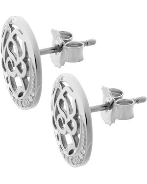 Orphelia 'Blair' 925 Sterling Stud Earrings - Metallic