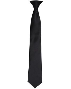 PREMIER Adult Satin Tie - Black