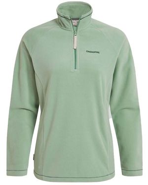 Craghoppers Miska Half Zip Micro Fleece Jacket - Green