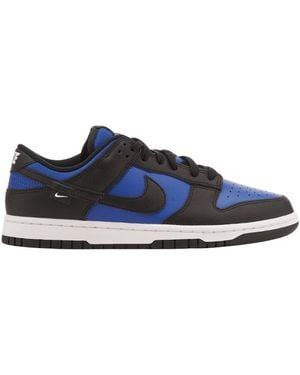 Nike Dunk Low Dark Trainers Leather - Blue