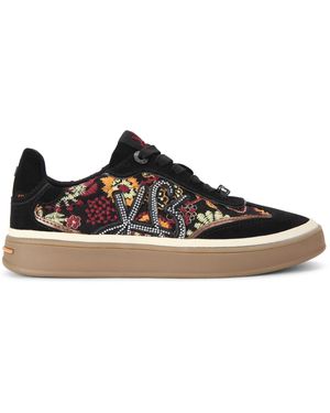 KG by Kurt Geiger Suede Leena Trainers - Black