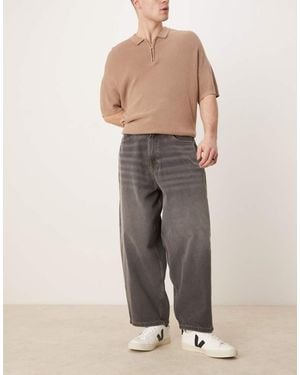 ASOS Oversized Baggy Fit Jeans - Grey