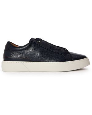 BOSS Gary Tenn Grhoodyelxl 10249655 01 Low Top Trainers - Blue