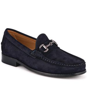Jones Bootmaker Roan Leather Slip-On Shoes - Blue
