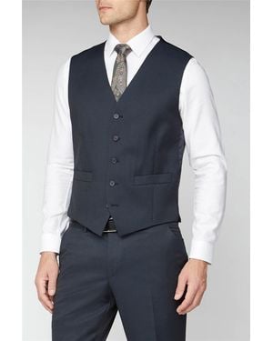 Scott Ink Waistcoat - Blue