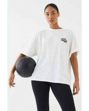 DSGN Studio Sport Printed Oversized T-Shirt - White