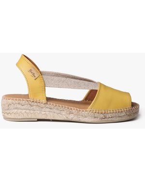 Toni Pons Etna Espadrille Sandals Ochre - Metallic
