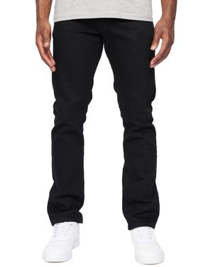 Crosshatch Cadman Straight Leg Jeans - Black