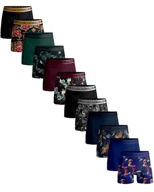 MUCHACHOMALO 12-pack Onderbroeken - Zwart