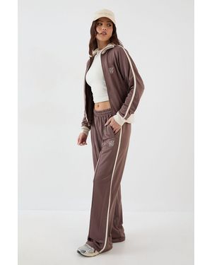 DSGN Studio Tricot Contrast Straight Leg Jogger - Grey
