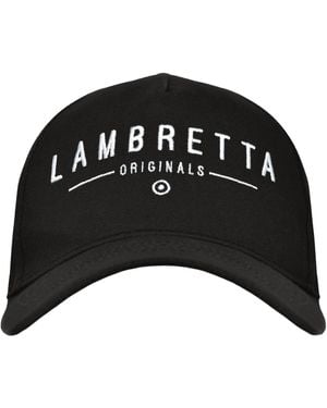 Lambretta Originals Cap Cotton - Black