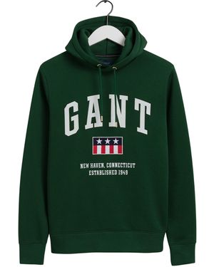 GANT Hoodie - Groen