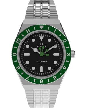 Timex Seconde/Seconde Watch Tw2Y48100 Stainless Steel - Green