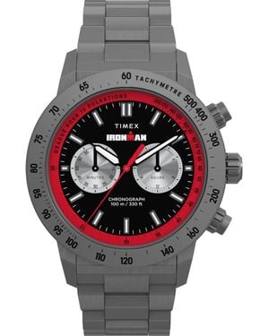 Timex Ironman Premium Adrenaline Gun Watch Tw2Y02000 - Metallic