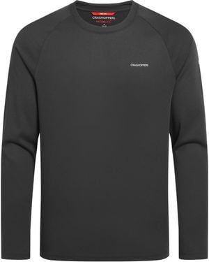 Craghoppers Nour Nosilife Long-Sleeved T-Shirt (Dark Iron) - Grey