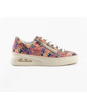 Rieker N6401-90 Shoes Multi - Pink