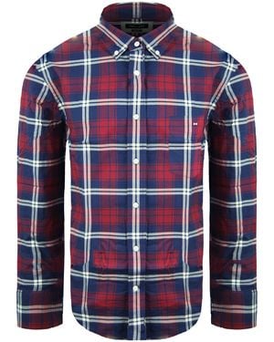 Eden Park Paris Regular Oxford Shirt - Blue