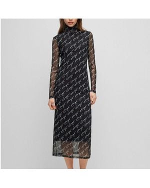 HUGO Neshy Dress - Black