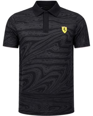 PUMA X Scuderia Ferrari Race Polo Shirt - Black
