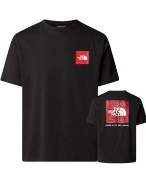 The North Face U Yots Ss Rlx T-Shirt Cotton - Black
