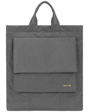 Smith & Canova Portrait Nylon Tote - Grey