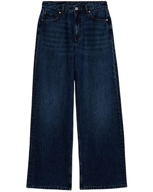 Secret Label Slouchy Wide Leg Jeans - Blue