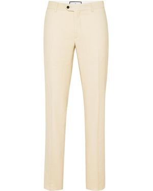 Philipp Plein Light Gabardine Classic Trousers Chinos Joy Fit - Naturel