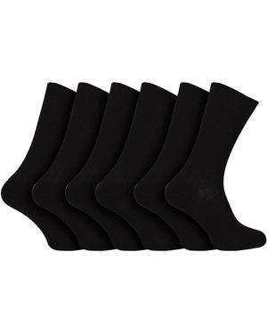 Sock Snob 100% Egyptian Cotton Socks For - Black