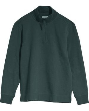 White Stuff Zip Neck Sweatshirt - Green