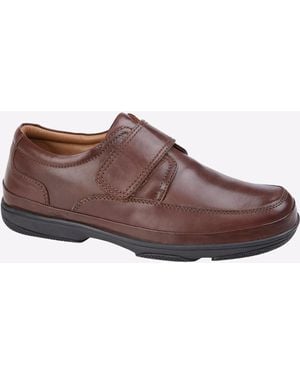 Roamer Dexter Leather Shoe - Brown