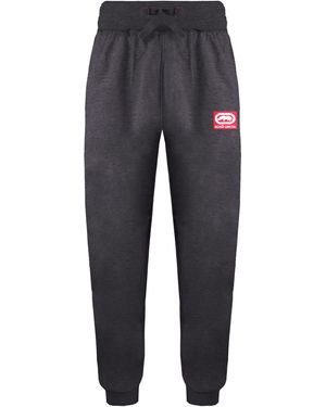 Ecko' Unltd Canam Charcoal Marl Track Trousers - Blue