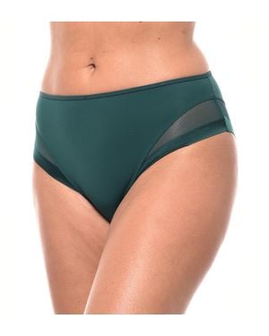 DIM Generous Elastic And Breathable Fabric Knickers 00A63 For Offers Comfort And Natural Movement - Green
