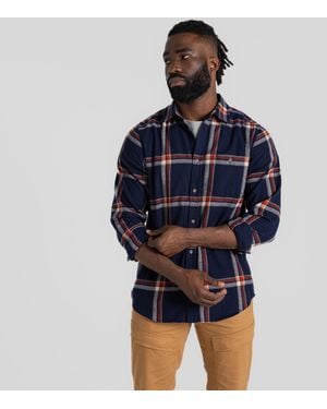 Craghoppers Gage Long Sleeve Shirt - Blue