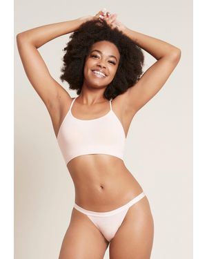 Boody Organic Bamboo Lyolyte Racerback Bra - Brown