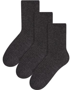Steve Madden Wool Dress Socks - Black