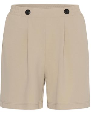 Kaffe Short Kaphoebe Short Regular Fit - Naturel
