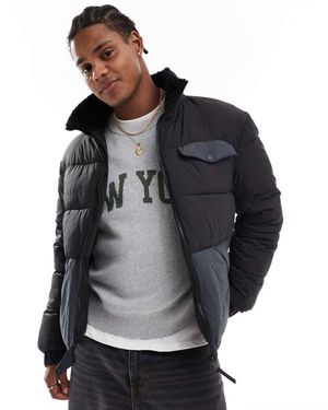 Cotton On Vermont Puffer Coat - Grey