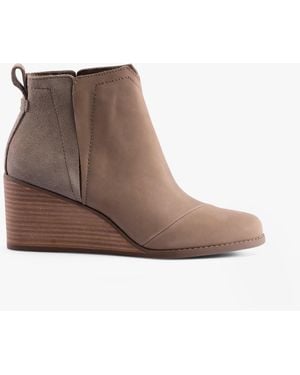 TOMS Clare Boots Natural - Brown