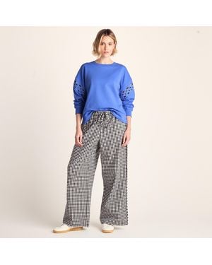 TOG24 Samara Relaxed Fit Supersoft Sweat - Blue