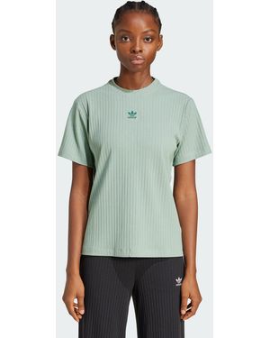 adidas Originals Essentials Wide Rib Tee - Green