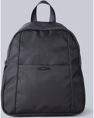 Mountain Warehouse Mini Backpack With Adjustable Straps & Zipped Pockets - Black