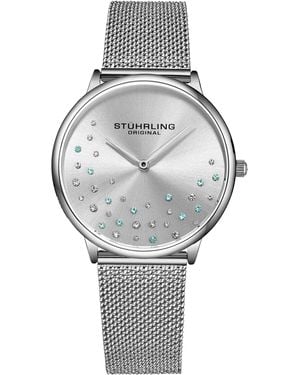 Stuhrling Symphony Quartz 38Mm - Grey