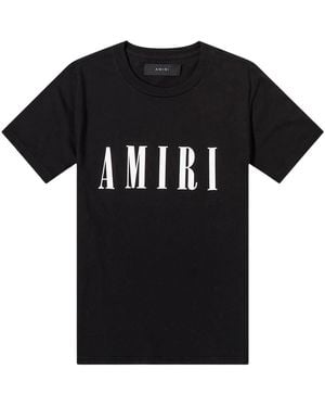 Amiri T-Shirt Cotton - Black