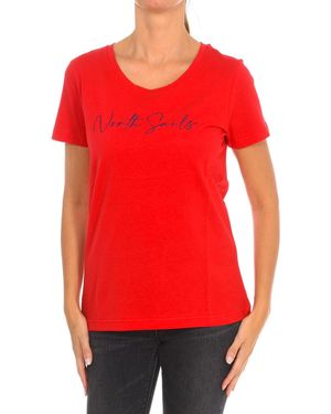 North Sails Short Sleeve T-Shirt 9024330 - Red