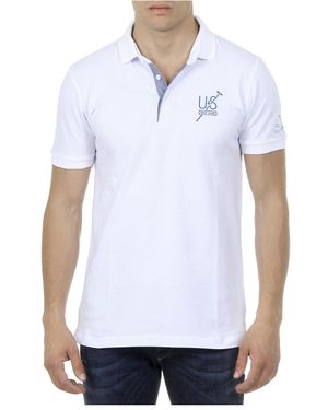Ufford & Suffolk Polo Club Short Sleeves Us026 Cotton - White