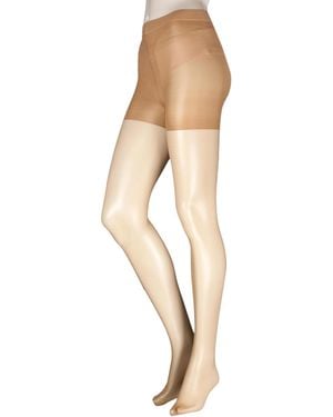 Elle 1 Pair Ladies 20 Denier Shaping Tights - Natural