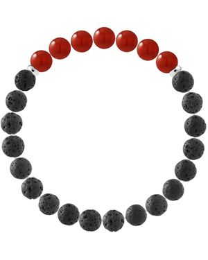 Rodney & Rolf Bracelet Sterling 925 Genève - Red